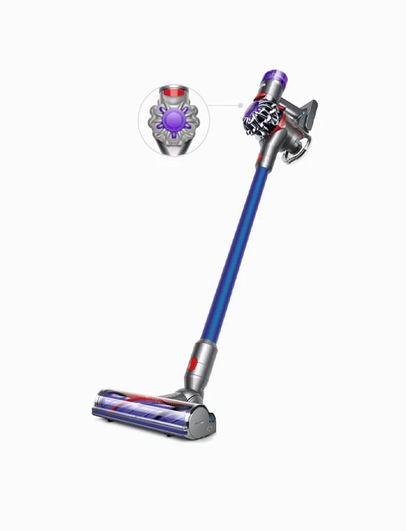 Dyson V8 with Star pre-filter