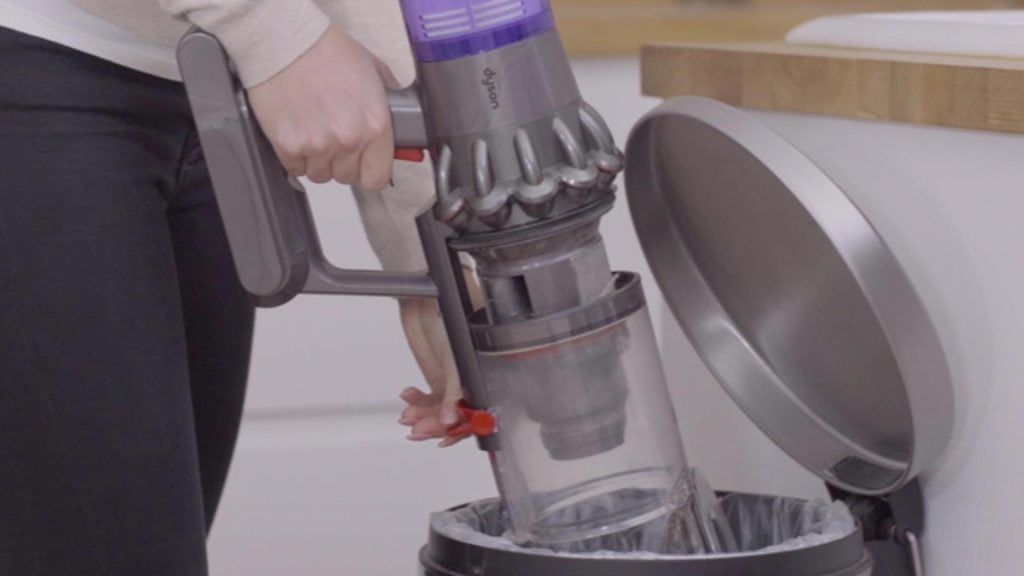 Empty Dyson Vacuum