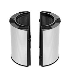 360 ̊ glass HEPA and activated carbon filter
