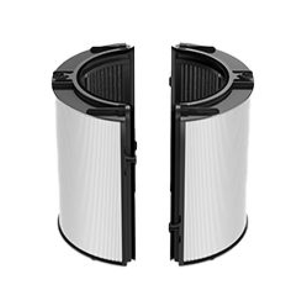 360° glass HEPA and activated carbon filter