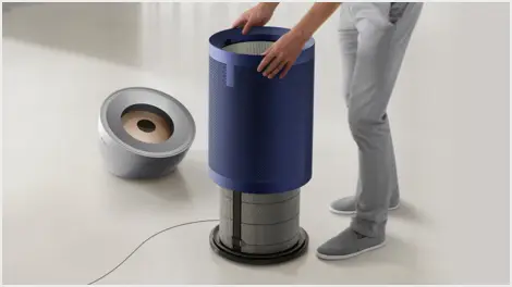 Hygienic filter replacement