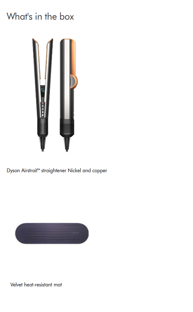 Dyson Airstrait Straightener